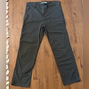 Carhartt Men’s Black/Grey Pants - Classic Utility Fit - 38x32
